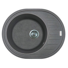 Мойка кухонная Adamant Ovum сірий (1824296100404)