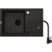 Мийка кухонна Deante Corio + змішувач, графіт (ZRCPG113) – Deante