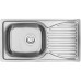 Мойка кухонная Deante Doppio, сталева мийка ZEN_0113 + змішувач BYU_060M, сатін (ZENA0113) – Deante (вид 2)