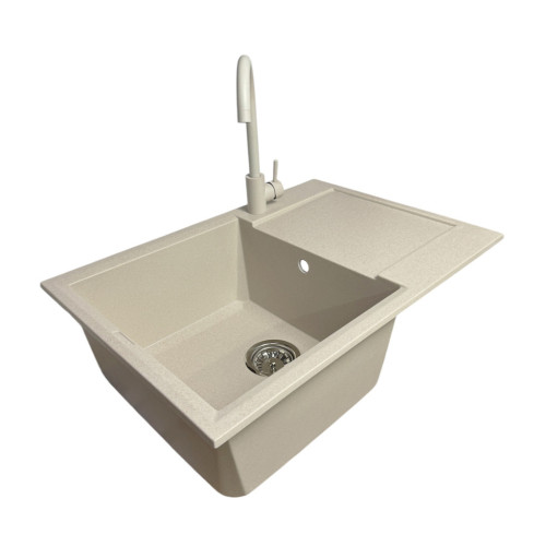 Мийка кухонна Adamant Horizon Medium Avena + змішувач (4824296104406) – Adamant