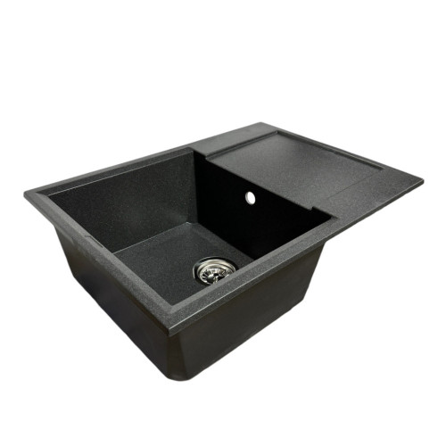 Мийка кухонна Adamant Horizon Medium графіт + змішувач (4824296104413) – Adamant (вид 1)