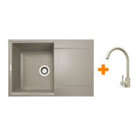 Мийка кухонна Adamant Horizon Avena + змішувач (1824296911506)