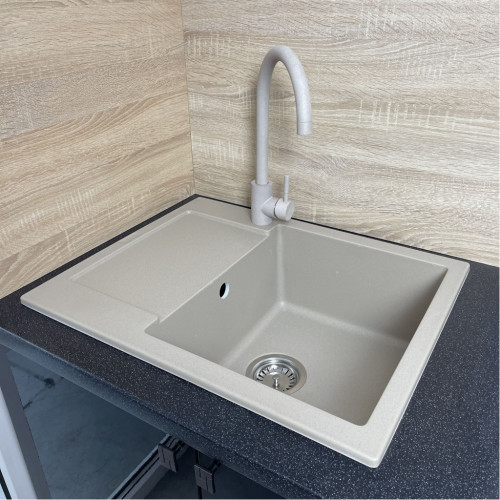 Мойка кухонная Adamant Minimal Сахара + змішувач + дозатор (1824296902302) – Adamant (вид 1)