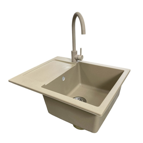 Мойка кухонная Adamant Minimal Сахара + змішувач + дозатор (1824296902302) – Adamant (вид 2)