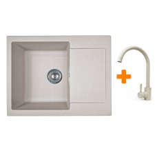 Мийка кухонна Adamant Minimal Avena + змішувач (1824296912306)