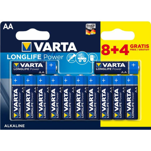 Батарейка Varta HIGH Energy ALKALINE * 12 (8+4) (04906121472) – Varta