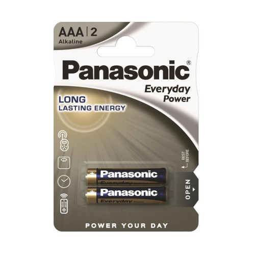 Батарейка Panasonic AAA LR03 Everyday Power * 2 (LR03REE/2BR) – Panasonic