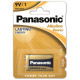 Батарейка Panasonic Крона 6LR61 Alkaline Power * 1 (6LR61REB/1BP)