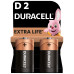 Батарейка Duracell D LR20 лужна 2шт. в упаковці (81545439/5005987/5014435) – DURACELL