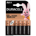 Батарейка Duracell AA лужні 6 шт. в упаковці (5007757) – DURACELL (вид 1)