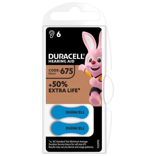 Батарейка Duracell PR44 / 675 * 6 (5004326) – DURACELL (вид 1)