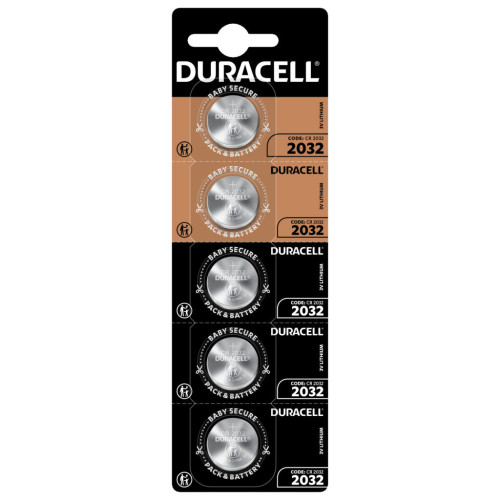 Батарейка Duracell CR 2032 / DL 2032 * 5 (5007682) – DURACELL