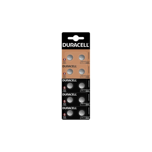 Батарейка Duracell LR44 / V13GA / A76 (плакат 2*5) * 10 (5008184) – DURACELL