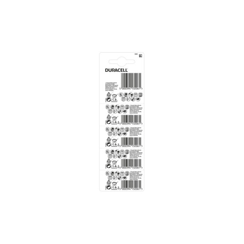 Батарейка Duracell LR44 / V13GA / A76 (плакат 2*5) * 10 (5008184) – DURACELL (вид 1)