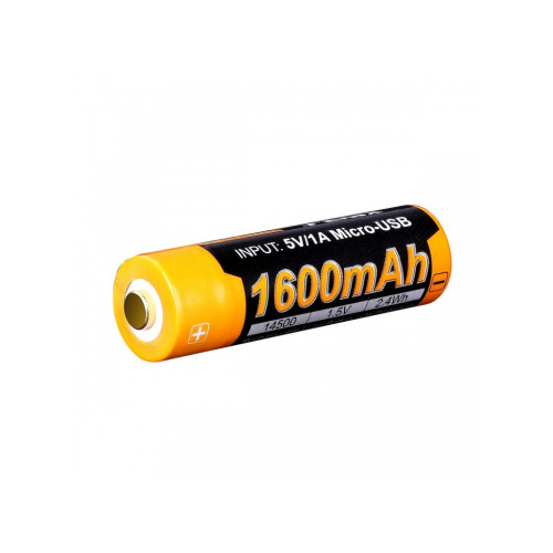 Акумулятор Fenix 14500 micro usb зарядка (ARB-L14-1600U) – Fenix (вид 1)