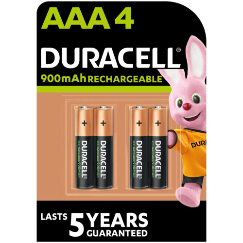 Акумулятор Duracell AAA HR03 900mAh * 4 (5005015) – DURACELL