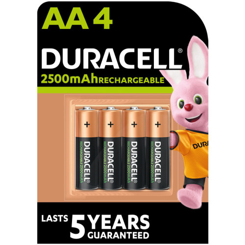 Акумулятор Duracell AA HR6 2500mAh * 4 (5000394057203 / 5007308) – DURACELL