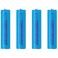 Аккумулятор Esperanza AA 2000mAh Ni-MH * 4 blue (EZA104B)