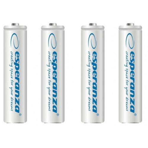 Акумулятор Esperanza AAA 1000mAh Ni-MH * 4 white (EZA102W) – Esperanza