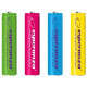 Аккумулятор Esperanza AAA 1000mAh Ni-MH * 4 mix of colors (EZA107)