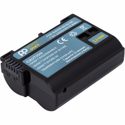 Акумулятор до фото/відео PowerPlant Nikon EN-EL15C 2250mAh (CB970490) – PowerPlant