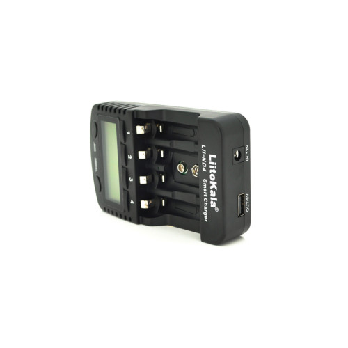 Зарядное устройство для аккумуляторов Liitokala 4 Slots, LED, Ni-Mh, Ni-Cd, AA, AAA, AAAA, С (Lii-ND4) – Liitokala (вид 1)