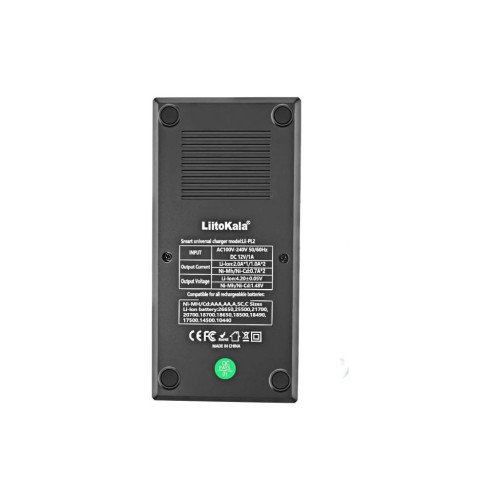 Зарядное устройство для аккумуляторов Liitokala 2 Slots, LED indicator, Li-ion(18650...RCR123...26650), NiMH(AA, AAA, SC, C) (Lii-PL2) – Liitokala (вид 1)