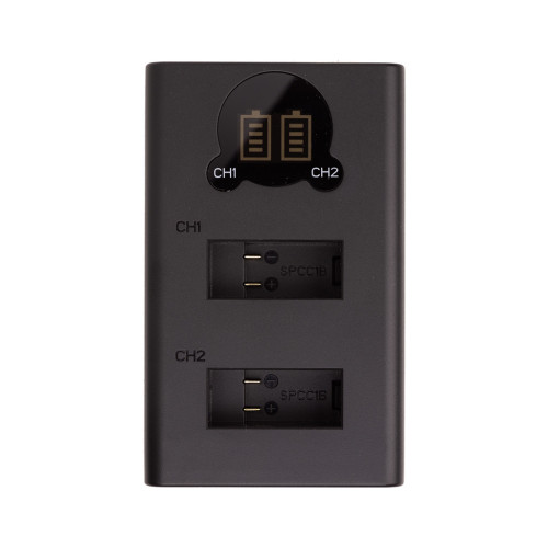 Зарядное устройство для фото PowerPlant GoPro SPCC1B with display 2 slots (CH980253) – PowerPlant