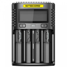 Зарядное устройство для аккумуляторов Nitecore Digicharger UMS4 (4 channels, LCD, Li-ion, IMR, Ni-Mh, Ni-Cd, 4A) (UMS4)