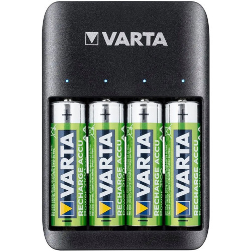 Зарядное устройство для аккумуляторов Varta Value USB Quattro Charger + 4шт. AA 2100 mAh (57652101451) – Varta (вид 1)