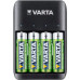 Зарядное устройство для аккумуляторов Varta Value USB Quattro Charger + 4шт. AA 2100 mAh (57652101451) – Varta (вид 1)