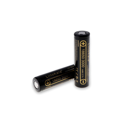 Акумулятор 18650 3000mAh Li-Ion, (2850-3250mah), 3.7V (2.75-4.2V), Blac Liitokala (Lii-30A) – Liitokala