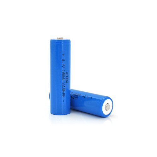 Аккумулятор 18650 2200mAh, TipTop, 3.7V, Blue Vipow (ICR18650-2200mAhTT) – Vipow