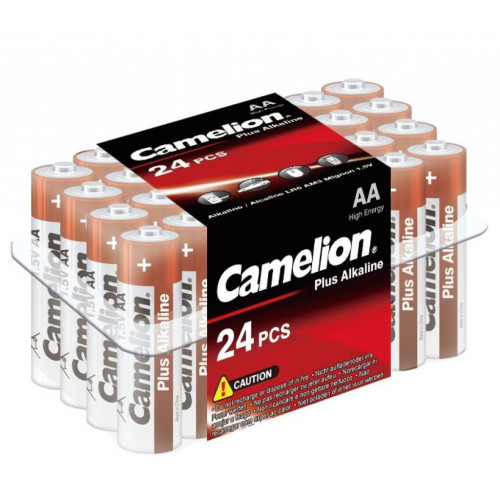 Батарейка Camelion AA Plus Alkaline LR6 * 24 (LR6-PB24) – Camelion