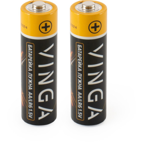 Батарейка AA LR6 Alkaline 2pcs Blister Vinga (VJABAA2) – Vinga (вид 1)