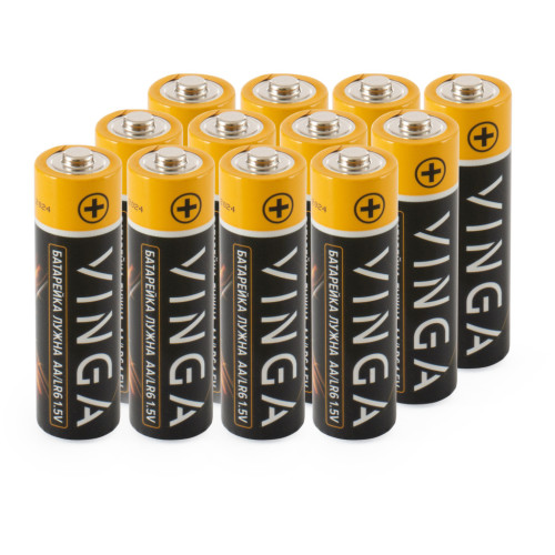 Батарейка AA LR6 Alkaline 12pcs Blister Vinga (VJABAA12) – Vinga (вид 1)