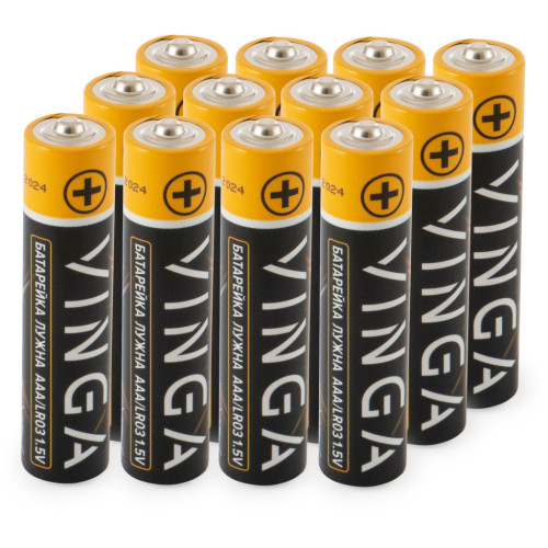 Батарейка AAA LR03 Alkaline 12pcs Blister Vinga (VJABAAA12) – Vinga (вид 1)
