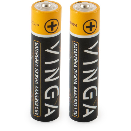 Батарейка AAA LR03 Alkaline 2pcs Blister Vinga (VJABAAA2) – Vinga (вид 1)
