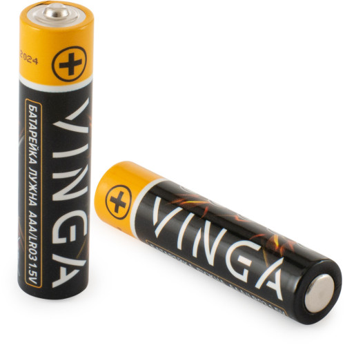 Батарейка AAA LR03 Alkaline 2pcs Blister Vinga (VJABAAA2) – Vinga (вид 2)