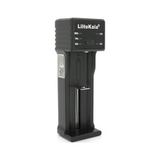 Зарядний пристрій для акумуляторів Liitokala 1 Slot, LED disp, USB, Li-ion/3.7V/3.8V, Li-Fe/3.2V, Ni-MH/1.2V (Lii-100C)