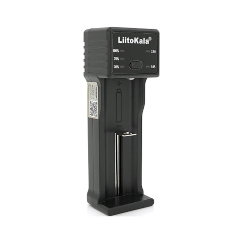 Зарядний пристрій для акумуляторів Liitokala 1 Slot, LED disp, USB, Li-ion/3.7V/3.8V, Li-Fe/3.2V, Ni-MH/1.2V (Lii-100C) – Liitokala
