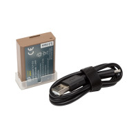 Акумулятор до фото/відео PowerPlant Canon TLP-E10 1020mAh з кабелем Type-C (CB971275)