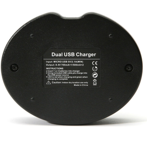 Зарядний пристрій для фото PowerPlant Canon Dual LP-E6 (DV00DV3924) – PowerPlant (вид 1)