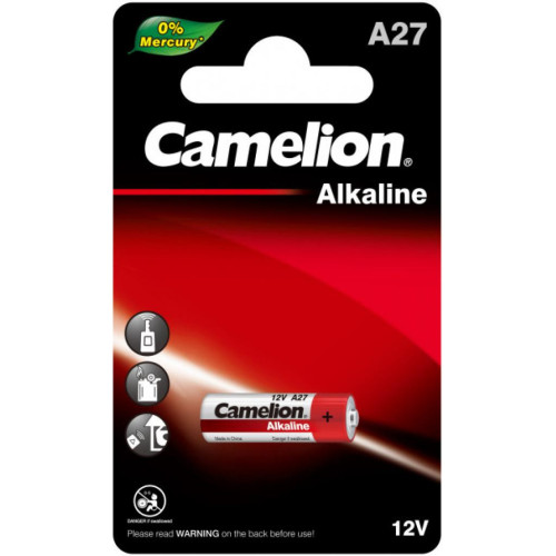 Батарейка A27 / LR27 Alkaline * 1 Camelion (A27-BP1) – Camelion