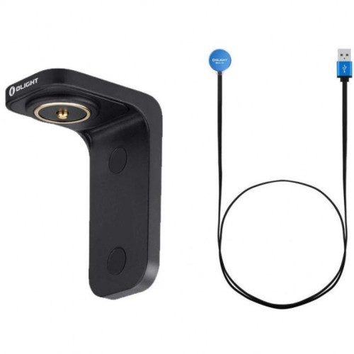 Зарядное устройство для аккумуляторов Olight с магнитным держателем, крепление на сте (L-DOCK KIT) – Olight