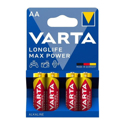 Батарейка Varta AA Longlife Max Power лужна * 4 (04706101404) – Varta
