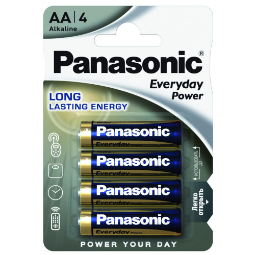 Батарейка Panasonic AA EVERYDAY POWER * 4 (LR6REE/4BP) – Panasonic