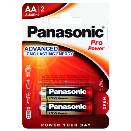 Батарейка Panasonic AA PRO POWER * 2 (LR6XEG/2BPR / LR6XEG/2BPU) – Panasonic