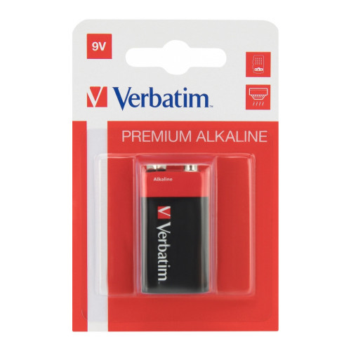 Батарейка Verbatim Крона Alcaline 9V * 1 (49924) – Verbatim