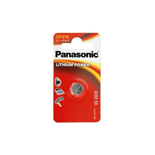 Батарейка Panasonic CR 1216 * 1 LITHIUM (CR-1216EL/1B) – Panasonic